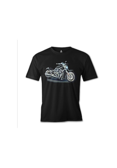 Motosiklet Siyah Erkek Tshirt