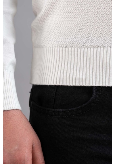 Slimfit Balıkçı Yaka Erkek Triko Kazak