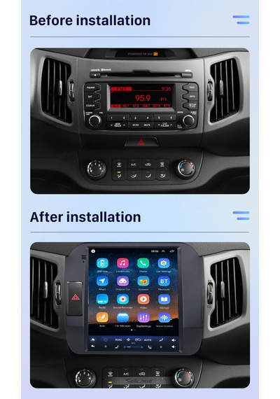 Kıa Sportage Low 2011-2016 Multimedya Navigasyon Usb Kamera Carplayer