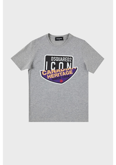 Dsquared2 Çocuk T Shirt Dq0244-d00yv Grey Gri