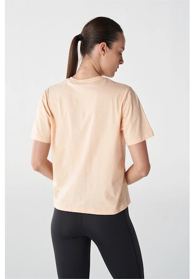 Hummel T-ic İcona Regular Kadın Tişört 911867-2518 Turuncu
