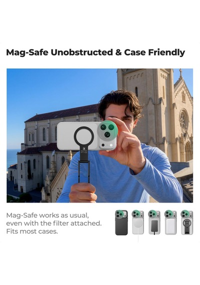 K&f Concept İphone 17 Pro Max / 17 Pro İçin Geçmeli Cpl Filtre - Nano-x Serisi Optikten