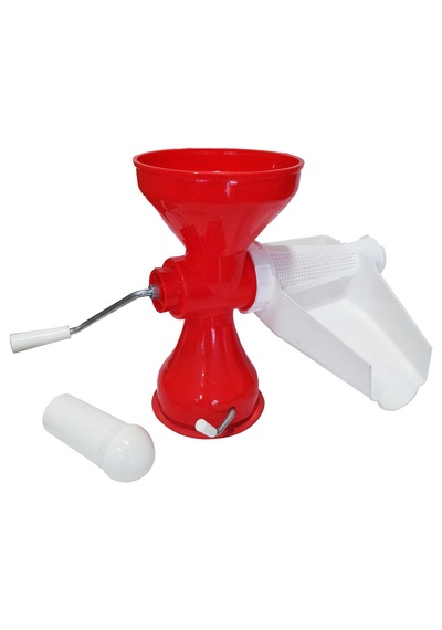Plastik Süzgeçli - Hazneli Salça Makinesi Metal Kollu Ev Yapımı Firesiz Pratik Kullanım Brkt-312007 0