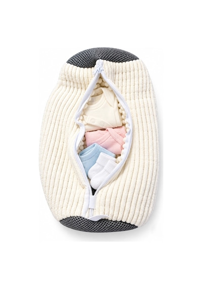 Fermuarlı Mikrofiber Bebek Çamaşır Yıkama Filesi - Hassas Eşya Koruyucu File Çok Renkli