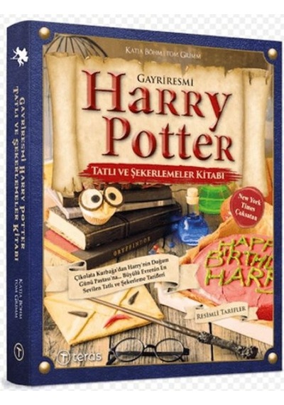 Gayriresmi Harry Potter Tatlı Ve Şekerlemeler Kitabı Gri