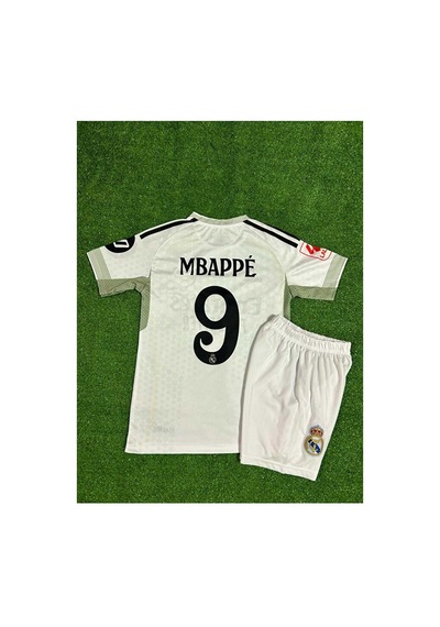 Real Madrid 2025/26 Yeni Sezon Kylian Mbappe İç Saha Çocuk Formas Çok Renkli