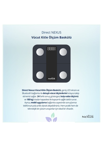 Nexus Vücut Kitle Ölçüm Baskülü