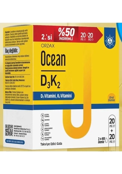 Ocean D3k2 20ml+20ml