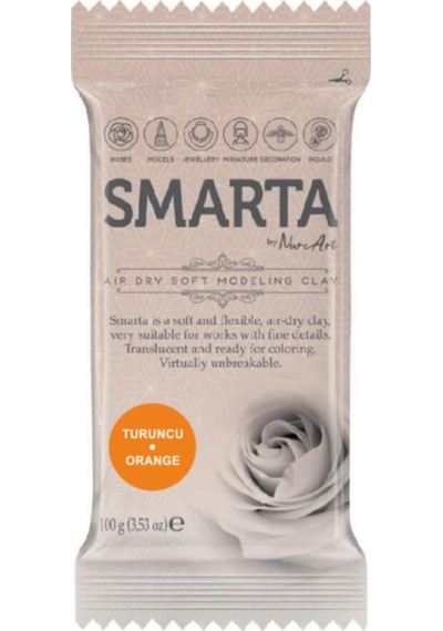 Smarta Modelleme Hamuru 100 Gr. Turuncu