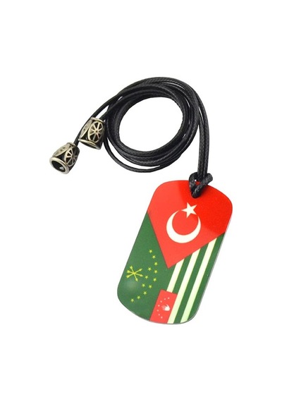 Asker Künyesi Adige-Abhaz-Türk 3'Lü Bayrak Sarı