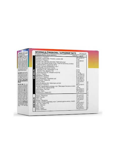 Ostrovit Vitamin Mineral Sport Complex 60 Kapsül