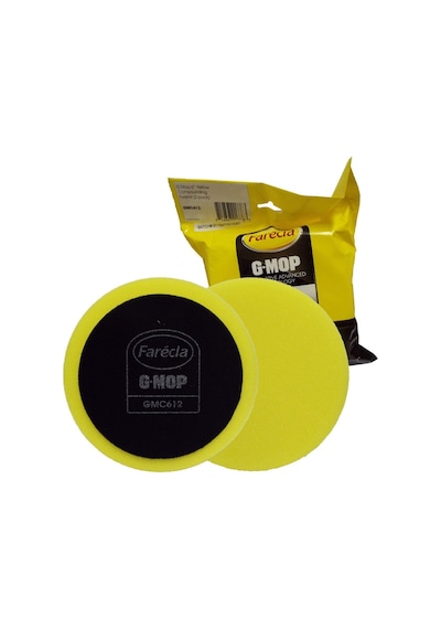 Farecla Pasta Süngeri Sarı Cırtlı 150mm G-mop Gmc612 6''