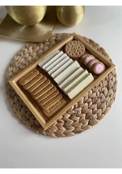 Tedar Bambu Çok Amaçlı Düzenleyici Sunum Tepsisi 33 Cm X 22 Cm Royaleks-81287 Najmaddin 6411267