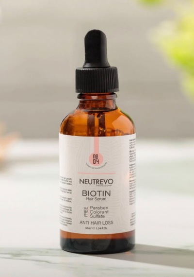 Neutrevo Professional No:4 Biotin Serisi Dökülme Karşıtı Saç Bakım Serumu 50 Ml