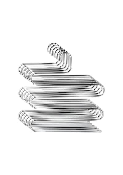Arvale 6 Adet Metal Pantolon Eşarp Askısı 5 Katlı 6 Adet Askı