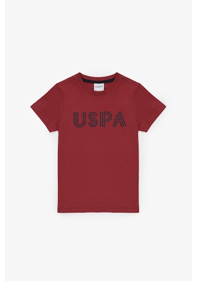 U.S. Polo Assn. Erkek Çocuk Vişne Tişört Basic 50325556-vr223
