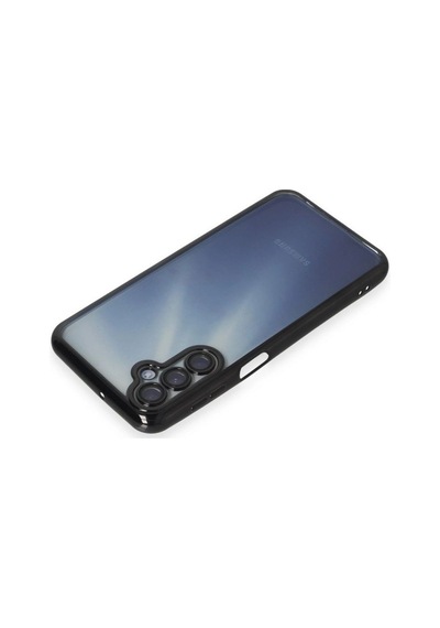 Samsung Samsung Uyumlu Galaxy A25 5g Kılıf Razer Lensli Silikon - Siyah