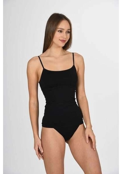Moda Dua Miss Fit 1607 İnce Askılı Atlet SIYAH