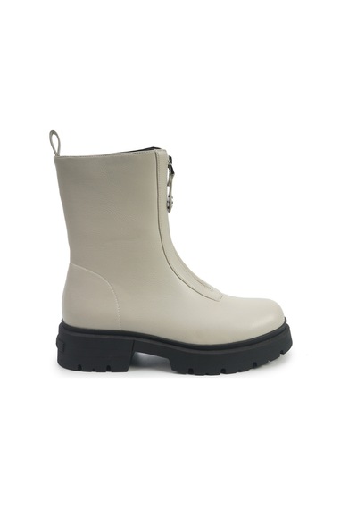 Nine West Franco 5pr Kırık Beyaz Kadın Düz Bot 000000000102012301 Beyaz