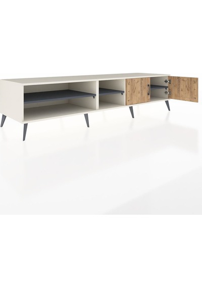 Kronos Tv Ünitesi 3 Raflı 2 Kapaklı 220x59x51 Aytaşı-çam/antrasit Atlas Çam/antrasıt - Aytası Kronos Tv Ünitesi 3 Raflı 2 Kapaklı 220x59x51 Aytaşı-çam/antrasit Atlas Çam/antrasıt - Aytası