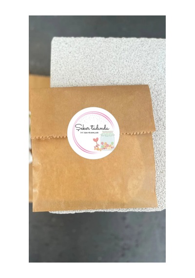 İyi Bayramlar Sticker 48 Adet 3 Cm