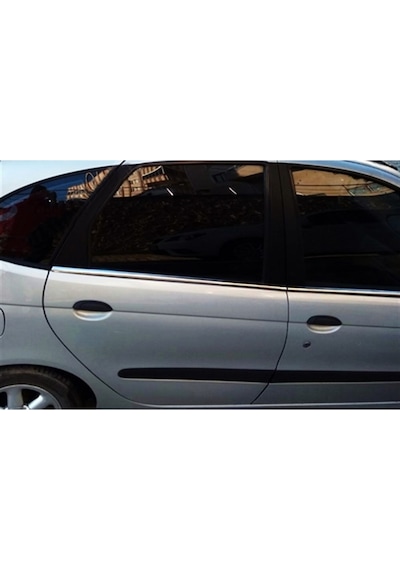 Renault Scenic Krom Cam Çıtası 1996-2003 4 Parça Paslanmaz   Çelik