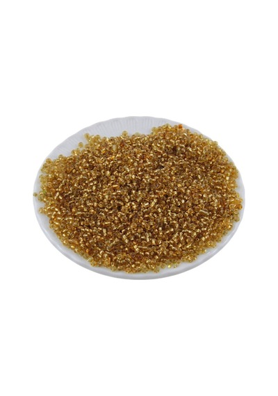 08 Kum Koyu Sarı Boncuk 3 Mm 90 Gr