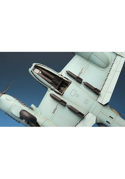 Meng Ls-003 1/48 Ölçek, Messerschmitt Me 410a-1 Bombardıman Uçağı, Plastik Model Kiti-49494