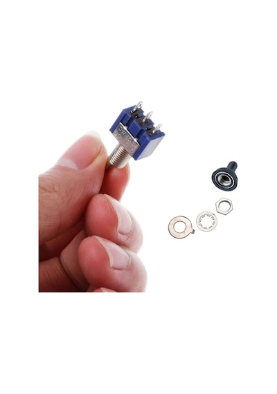 Mts-103 Mini Toggle Anahtar 3a 250v On / Off / On 3 Pin 3 Pozisyon Uyumlu