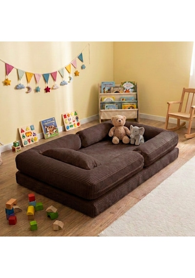 Miniwood Montessori Yatak Oyun Alanlı Bebek Yer Yatağı Sünger Çocuk Karyola 107 x 150 CM Miniwood Montessori Yatak Oyun Alanlı Bebek Yer Yatağı Sünger Çocuk Karyola 107 x 150 CM