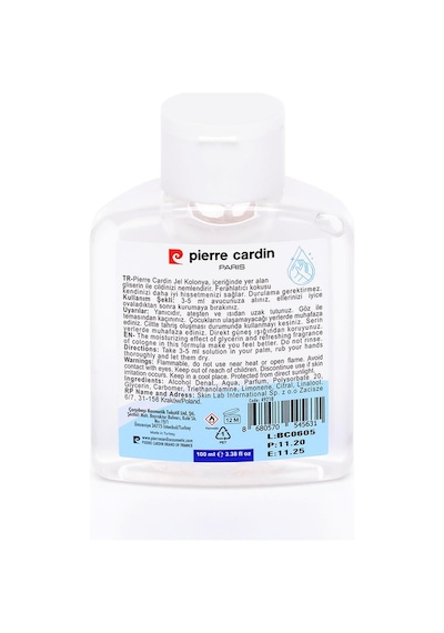 Pierre Cardin Jel Kolonya 100 ML