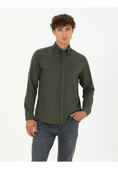 Pierre Cardin Erkek Haki Gömlek Desenli 50275625-vr027 Haki Pierre Cardin Erkek Haki Gömlek Desenli 50275625-vr027 Haki
