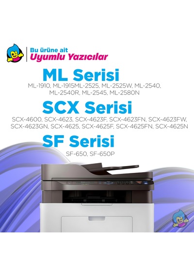 Samsung Mlt-d105l Uyumlu Toner 10'lu  Paket / Ml-1910 / Ml-1915 / Scx-4623 / Scx-4600 / Sf-650
