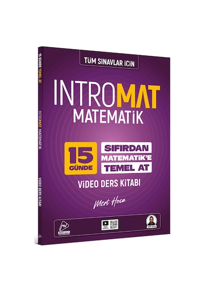 Mert Hoca Yayınları 15 Günde İntroMat Matematik Video Ders Kitabı