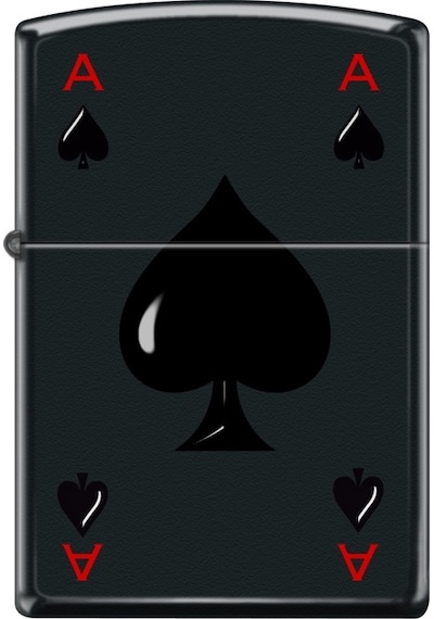 Zippo Black Ace Çakmak Çok Renkli