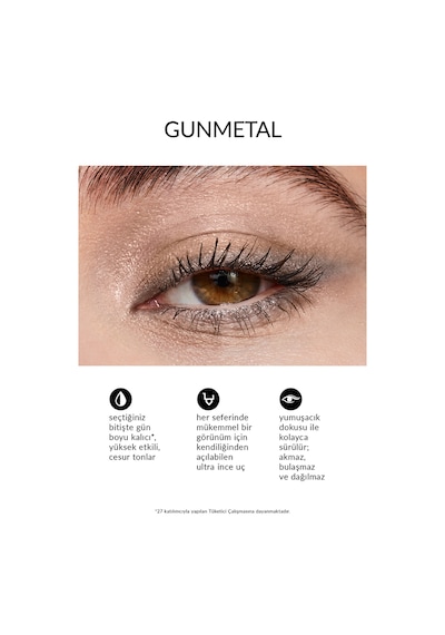 Avon Glimmerstick Asansörlü Metalik Göz Kalemi Gunmetal