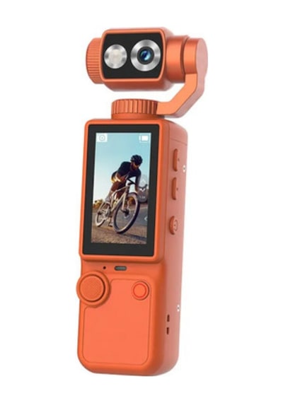 Taşınabilir 4k Gimbal Kamera 180 Derece Döner Lens Stabil Video Çekim Özellikli Mh-hs2498-6671
