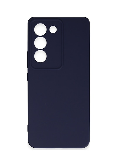 V30 Lite 4g Kılıf First Silikon - Lacivert Bz8683140784690