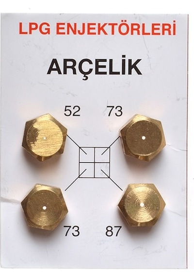 Lpg Ocak Memesi̇ Enjektör 4Lü Set Arçelik Beko Uyumlu - 212539122