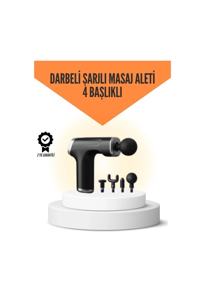 Sessiz Çalışan Taşınabilir Kas Masaj Aleti Açık Lacivert