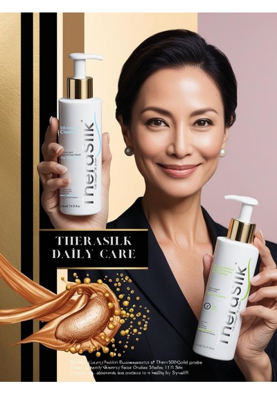Therasilk İpek Proteinli Hyaluronik Niasinamid Yüz Temizleme Jeli