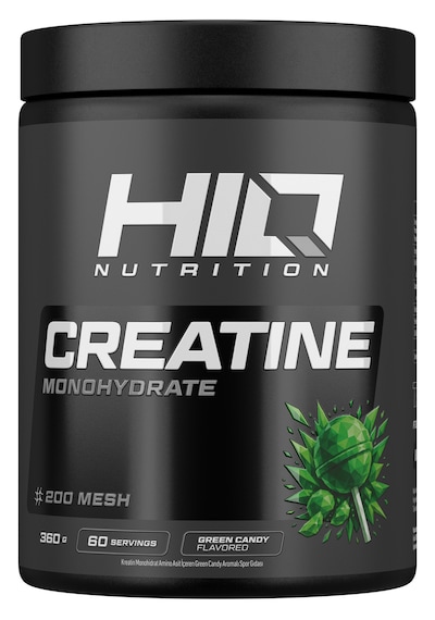 Hıq Creatine 360g Green Candy Flavored Yeşil Elma