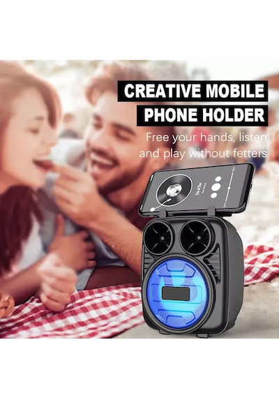 Kablosuz Bluetooth Hoparlör Speaker Telefontutucu 5w Yeşil
