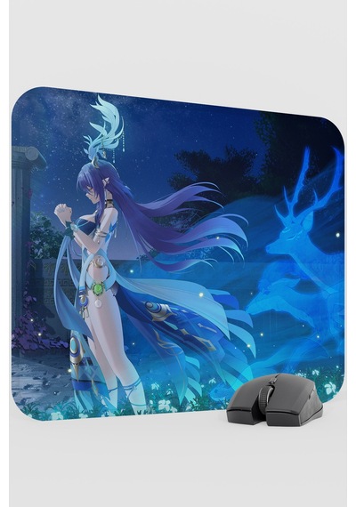 Lauma Genshin Impact Anime Oyuncu V4 - 48x40 Xl Gaming Mouse Pad Fare Altlığı