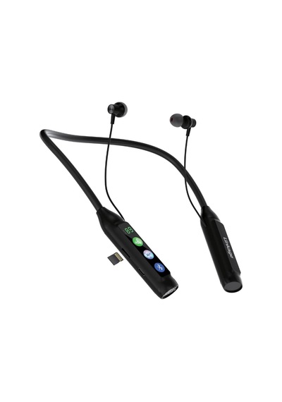 Ayrex Linkage Lkb-39 Boyun Askılı Bluetooth 5.4 Kulaklık 2800 Mah Dev Batarya İle 600 Saat Müzik, Sd Kart Okuyucul