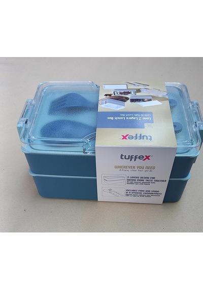 Beslenme Kabı 2 Katlı Yeşil