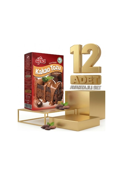 Afia Kakao Tozu 12x100 Gr