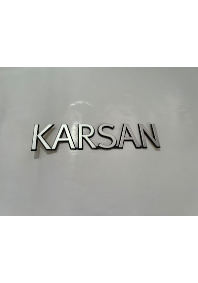 Karsan J10 Arka Karsan Yazısı