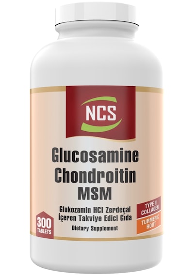 Ncs Glucosamine Chondroitin Msm Kolajen Zerdeçal 300 Tablet