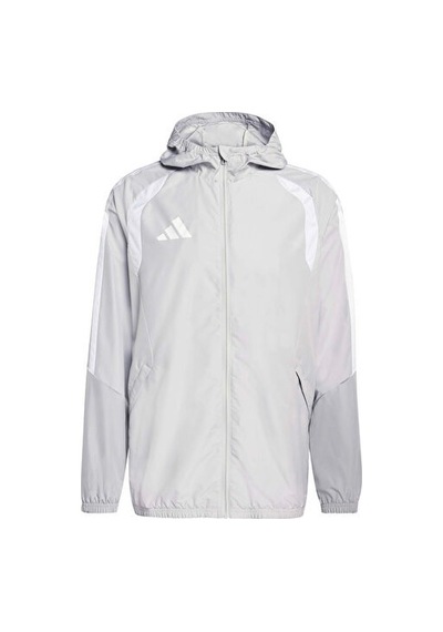 Adidas Tiro26c Aw Jkt Erkek Futbol Antrenman Yağmurluk Kb0138 Gri